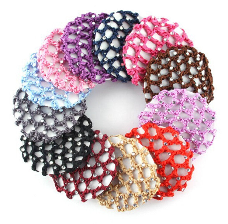 Brookies Bun Net with Rhinestones