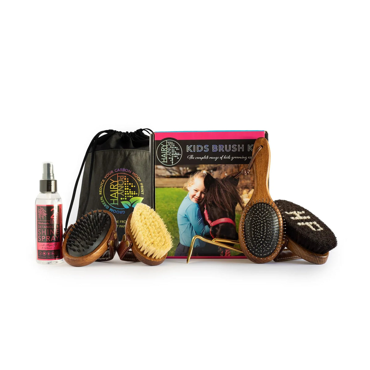 Hairy Pony Kids Brush Kit - New