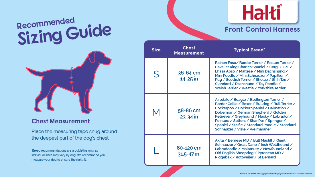 Halti Front Control Dog Harness