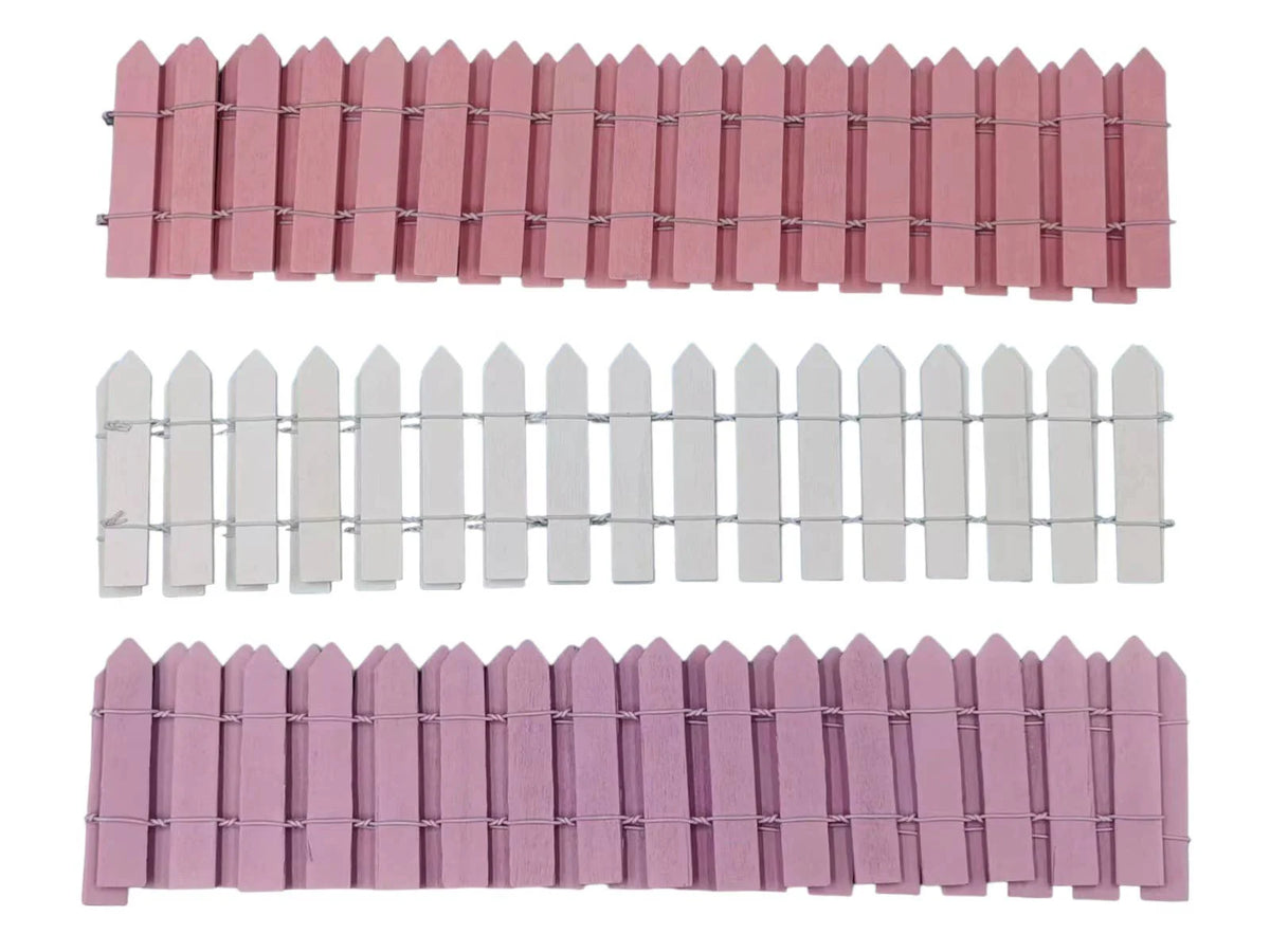 High Fairy Garden Fence 3 Asstd 60cmx7cm