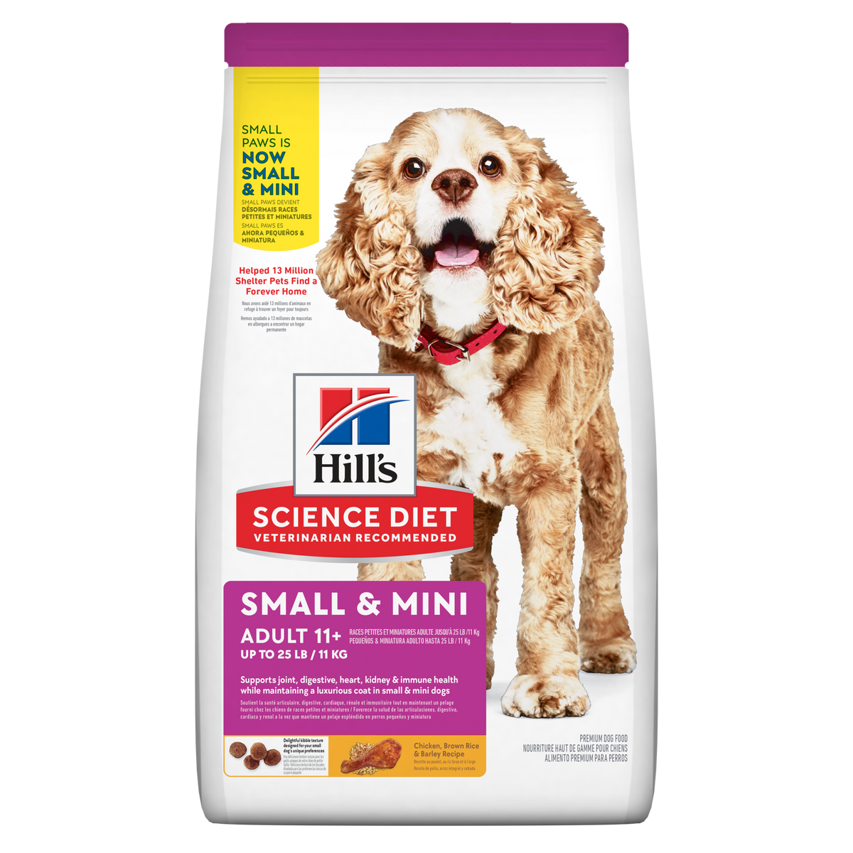 Hills Science Diet Senior Adult 11+ Small and Mini Dry Dog Food