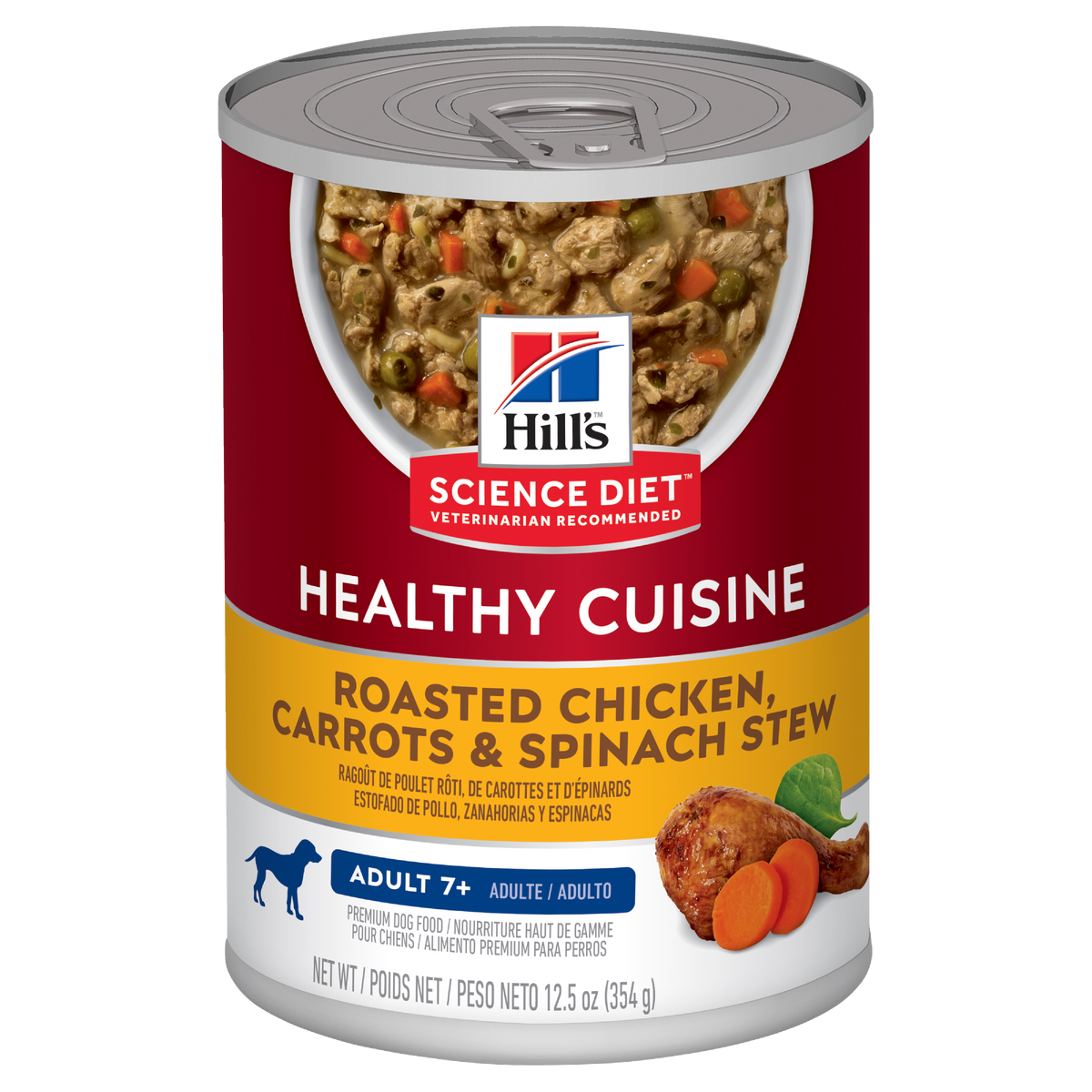 Hills Science Diet Adult 7+ Healthy Cuisine Chicken Stew Wet Dog Food