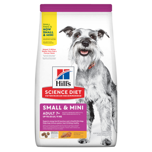 Hills Science Diet Senior Adult 7+ Small and Mini Dry Dog Food