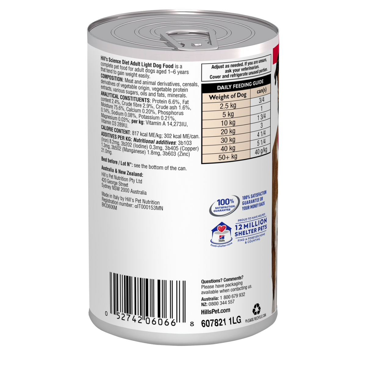 Hills Science Diet Adult Light Wet Dog Food