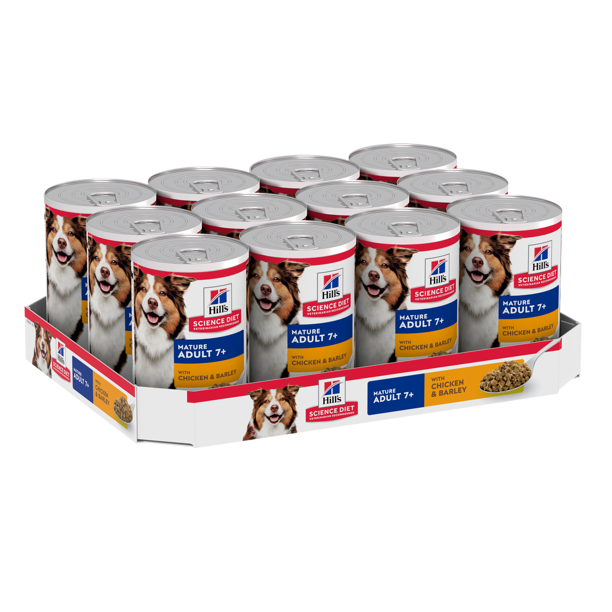 Hills Science Diet Adult 7+ Chicken and Barley Wet Dog Food