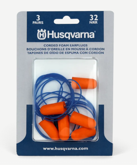 Husqvarna Ear Plugs - 3 Pairs