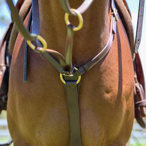 Oregon Silver Bling Stockman Breastplate
