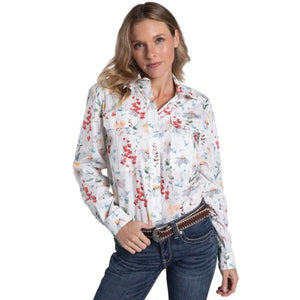 Just Country Womens Abbey Full Button Workshirt