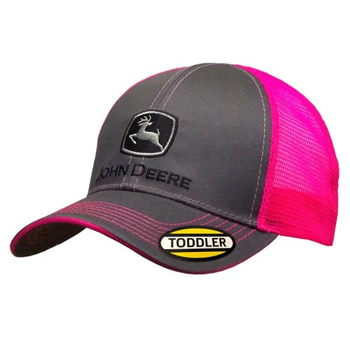 John Deere Toddler Cap Neon Mesh