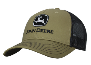 John Deere Twill Trucker Mesh Cap