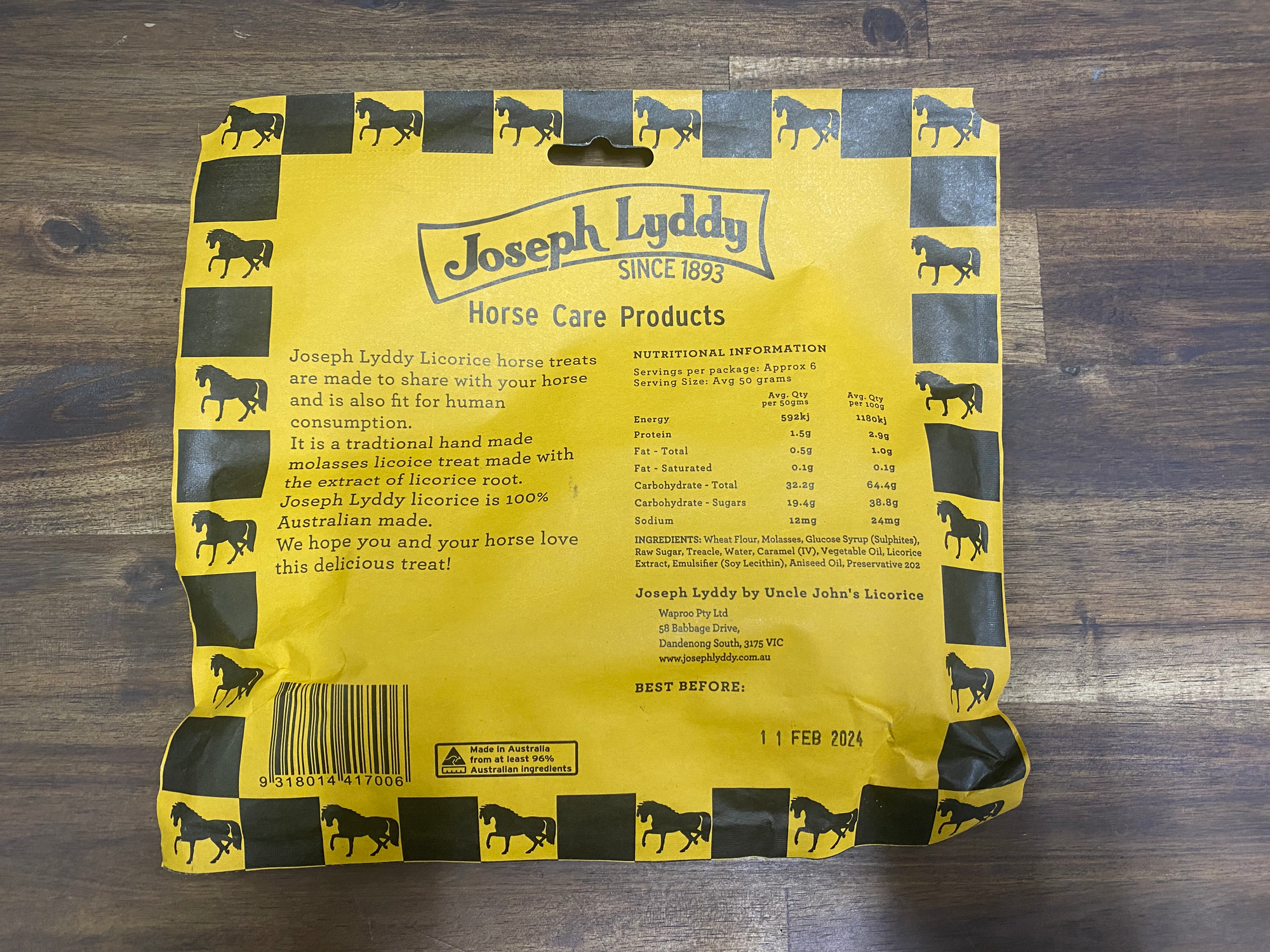 Joseph Lyddey Licorice Treats