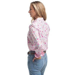 Just Country Womens Georgie Half Button Workshirt