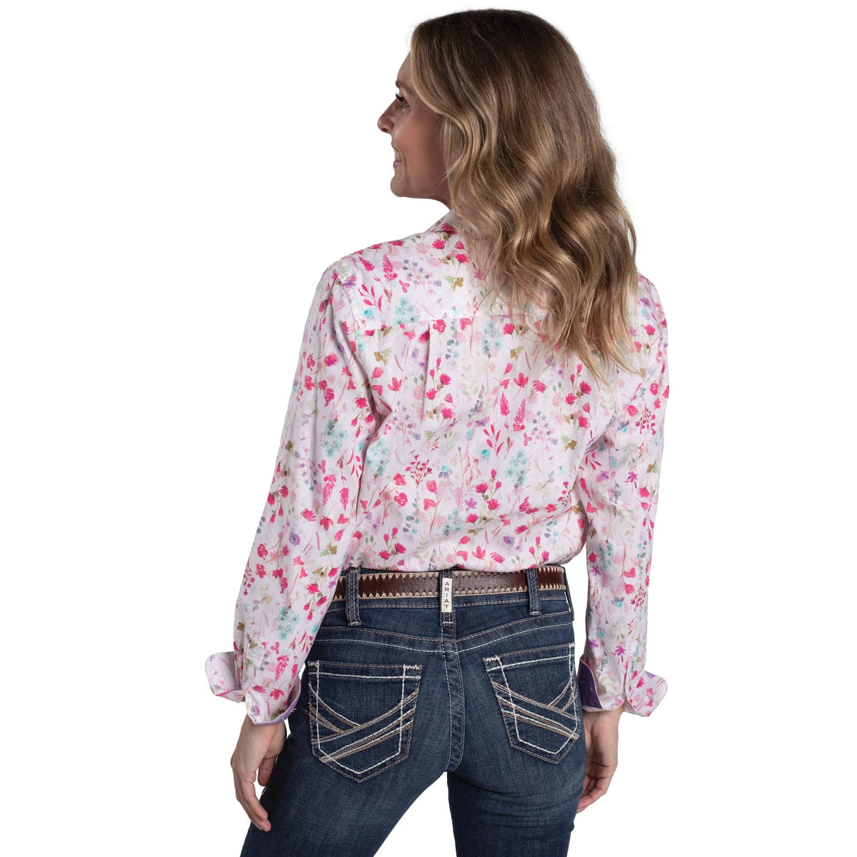 Just Country Womens Abbey Full Button Workshirt