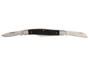 StockMaster 3 Blade Stock Knife 4in with Nylon Pouch