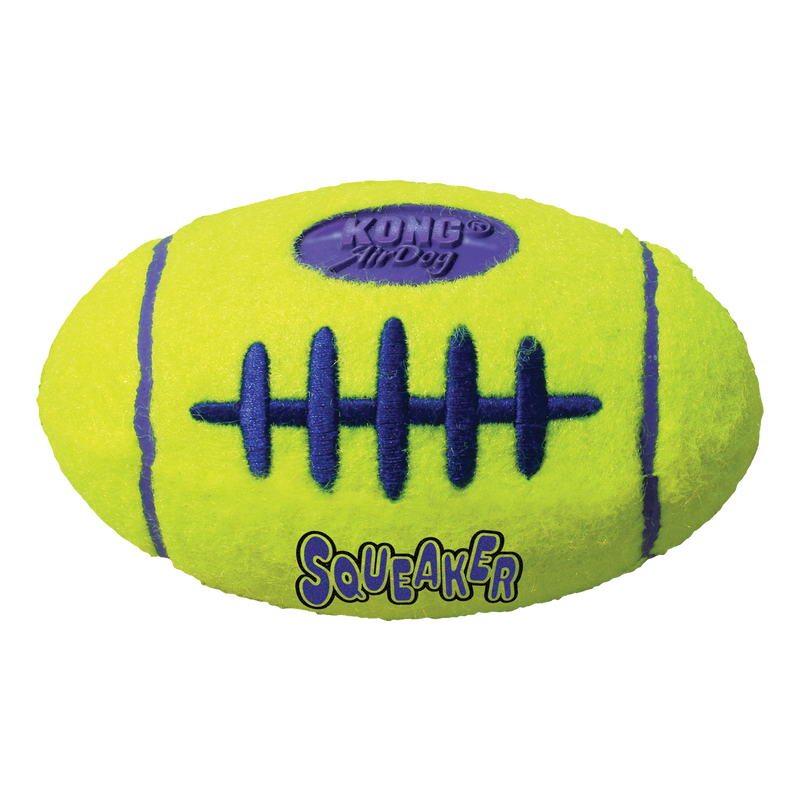 KONG AirDog Squeaker Football Dog Toy