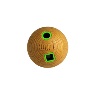 KONG Bamboo Feeder Ball Treat Dispensing Dog Toy