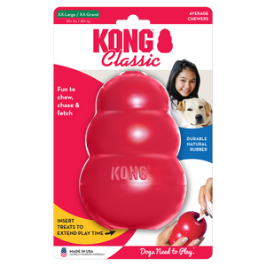 KONG Classic Red Dog Toy