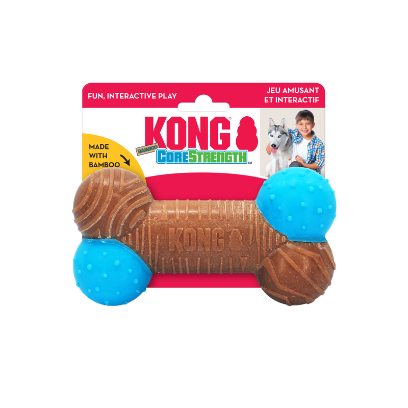 KONG CoreStrength Bamboo Bone Dog Toy