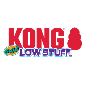 KONG Low Stuff Crackle Tummiez Pig Dog Toy