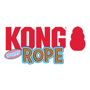 KONG Puppy Rope Ball Dog Toy