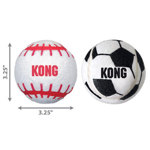 KONG Sports Balls 2pk Dog Toy