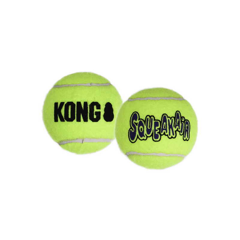 KONG AirDog Squeaker Balls Dog Toy - 3pk