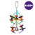 Kazoo Bird Toy Two Tier with Log and Bell