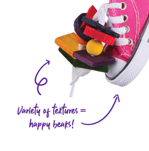 Kazoo Bird Toy with Sneaker & Chips