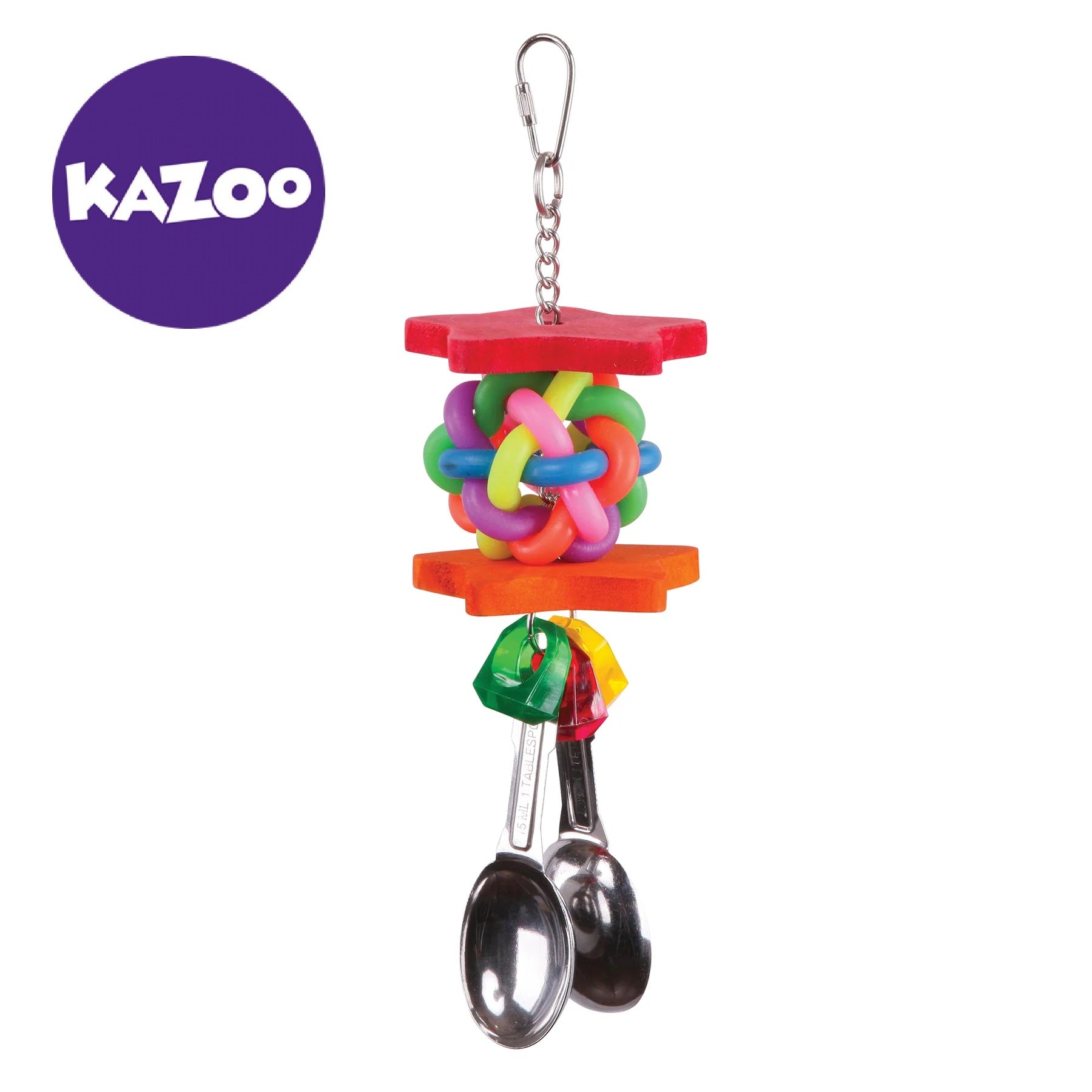 Kazoo Bird Toy with Star Chips & Spoons