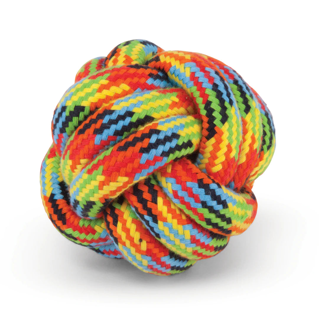 Kazoo Braided Rope Knot Ball Dog Toy
