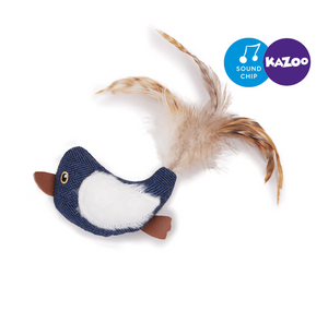 Kazoo Chirpy Bird Cat Toy