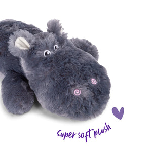 Kazoo Furries Lazy Hippo Dog Toy