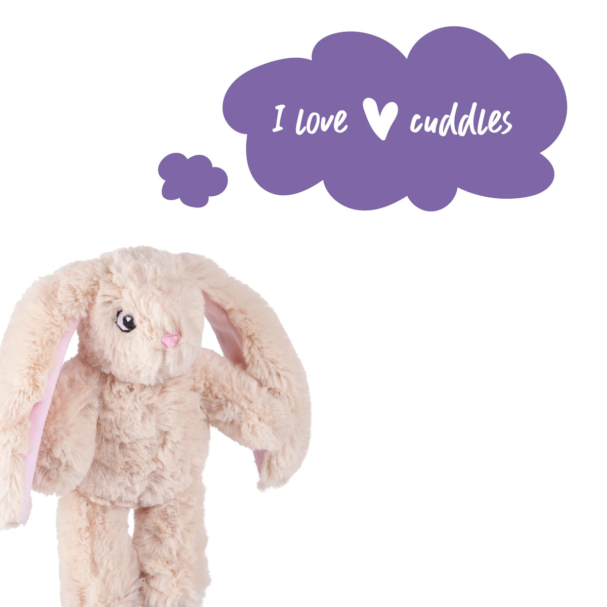 Kazoo Furries Long Eared Bunny Dog Toy