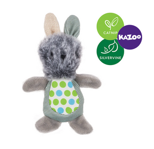 Kazoo Grumpy Rabbit Cat Toy