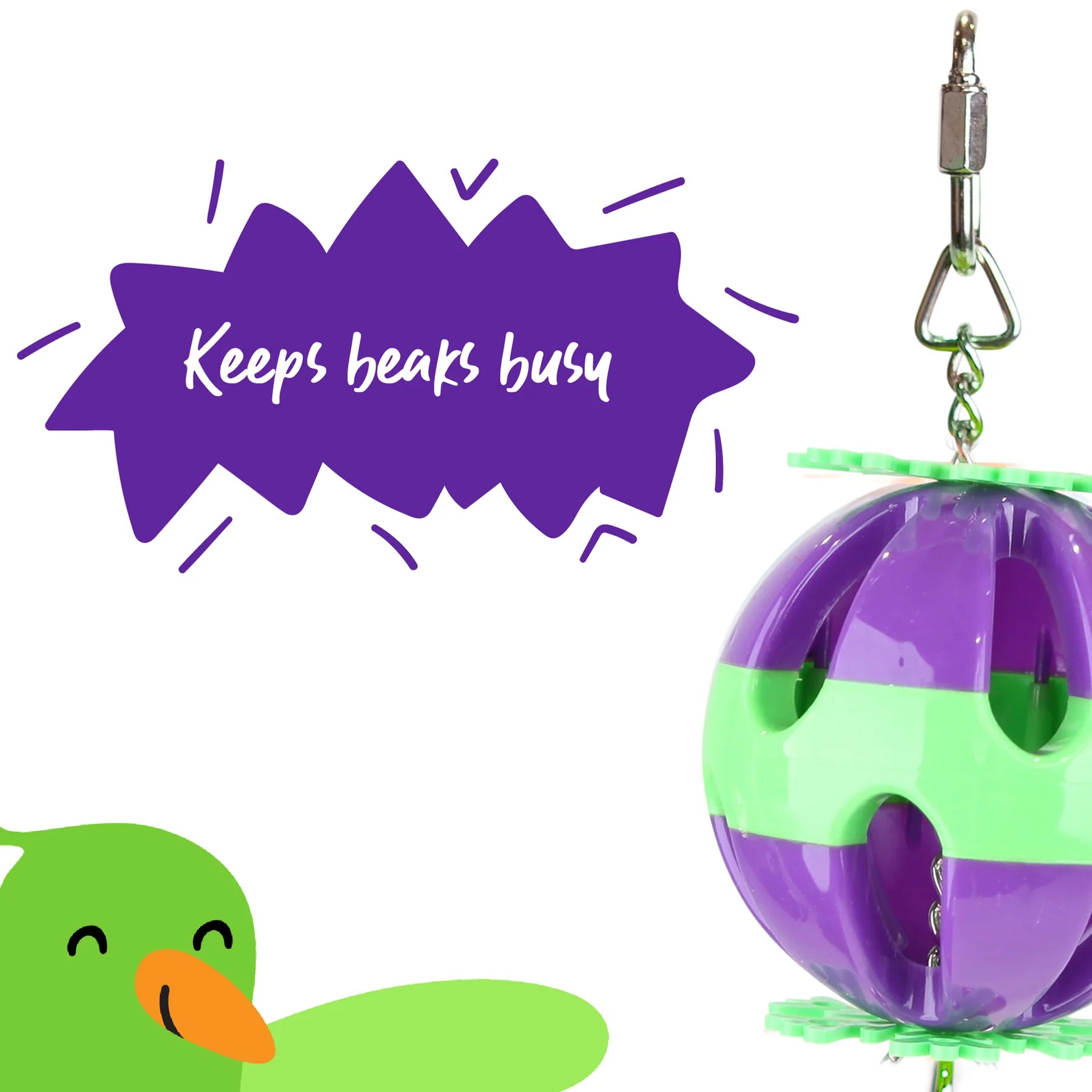 Kazoo Plastic Ball with Bell Small