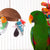 Kazoo Split Coconut Shell with Sneakers