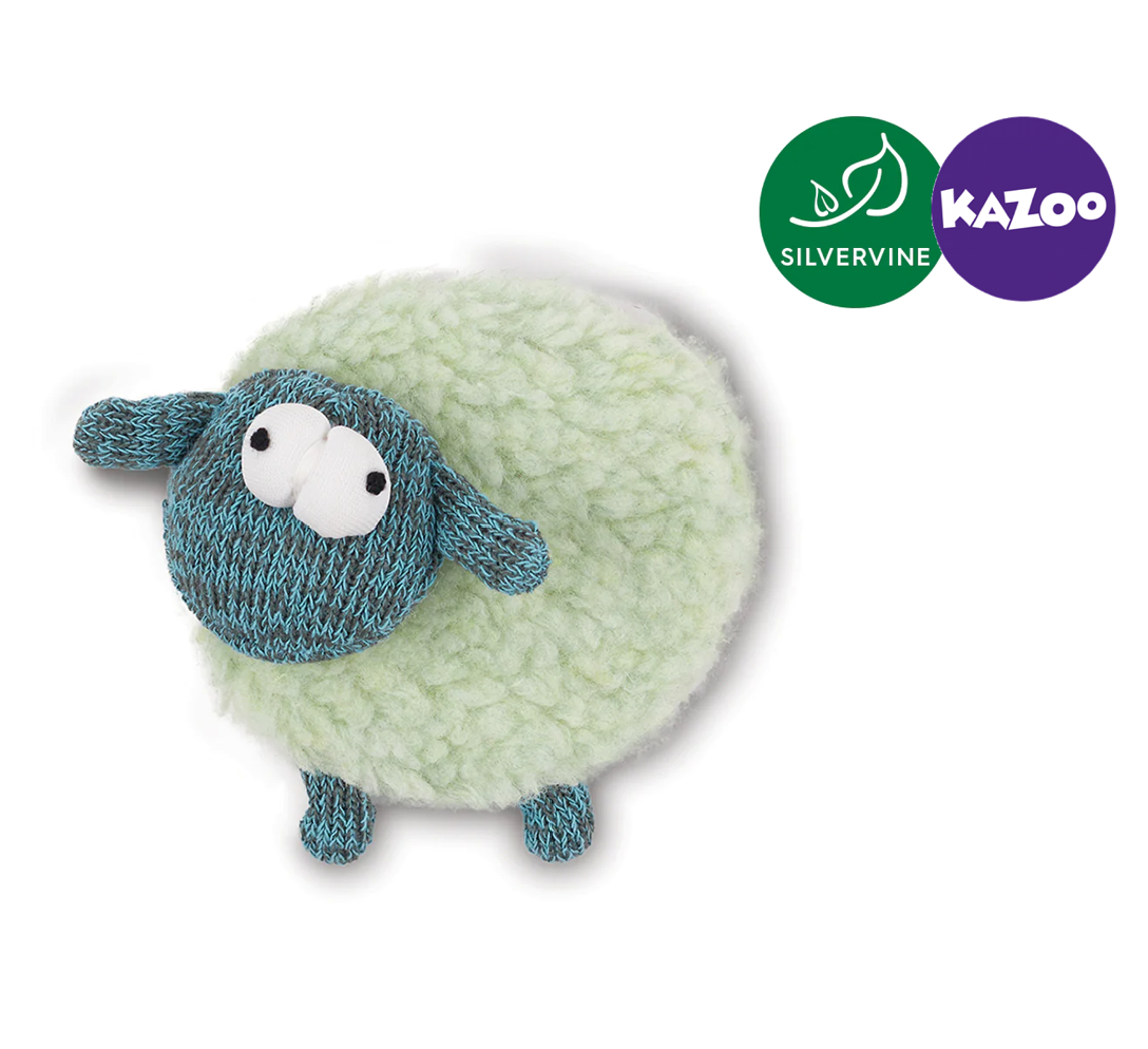 Kazoo Squinty Sheep Cat Toy