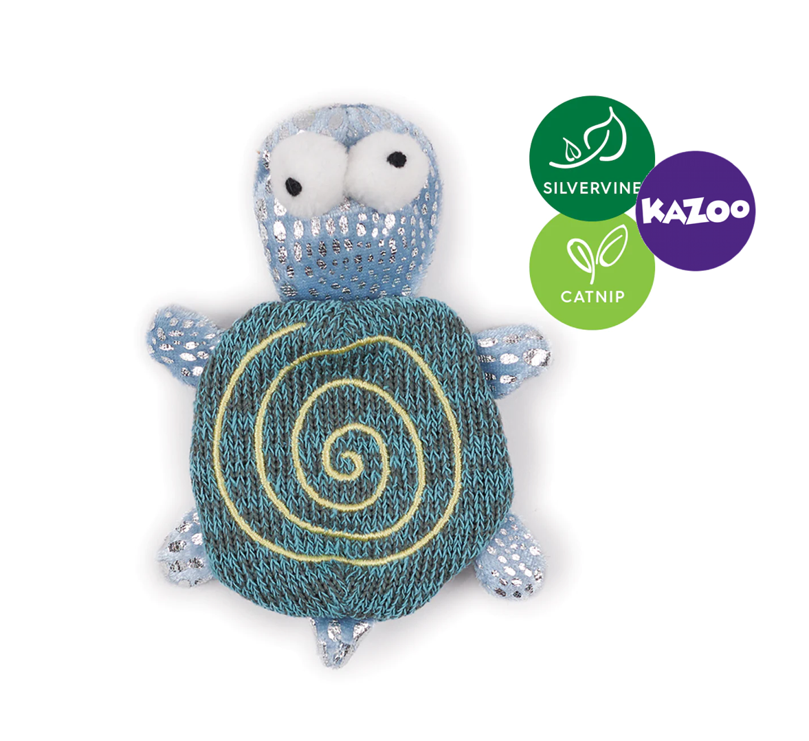 Kazoo Topsy Turtle Cat Toy