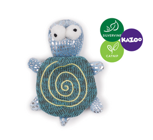 Kazoo Topsy Turtle Cat Toy