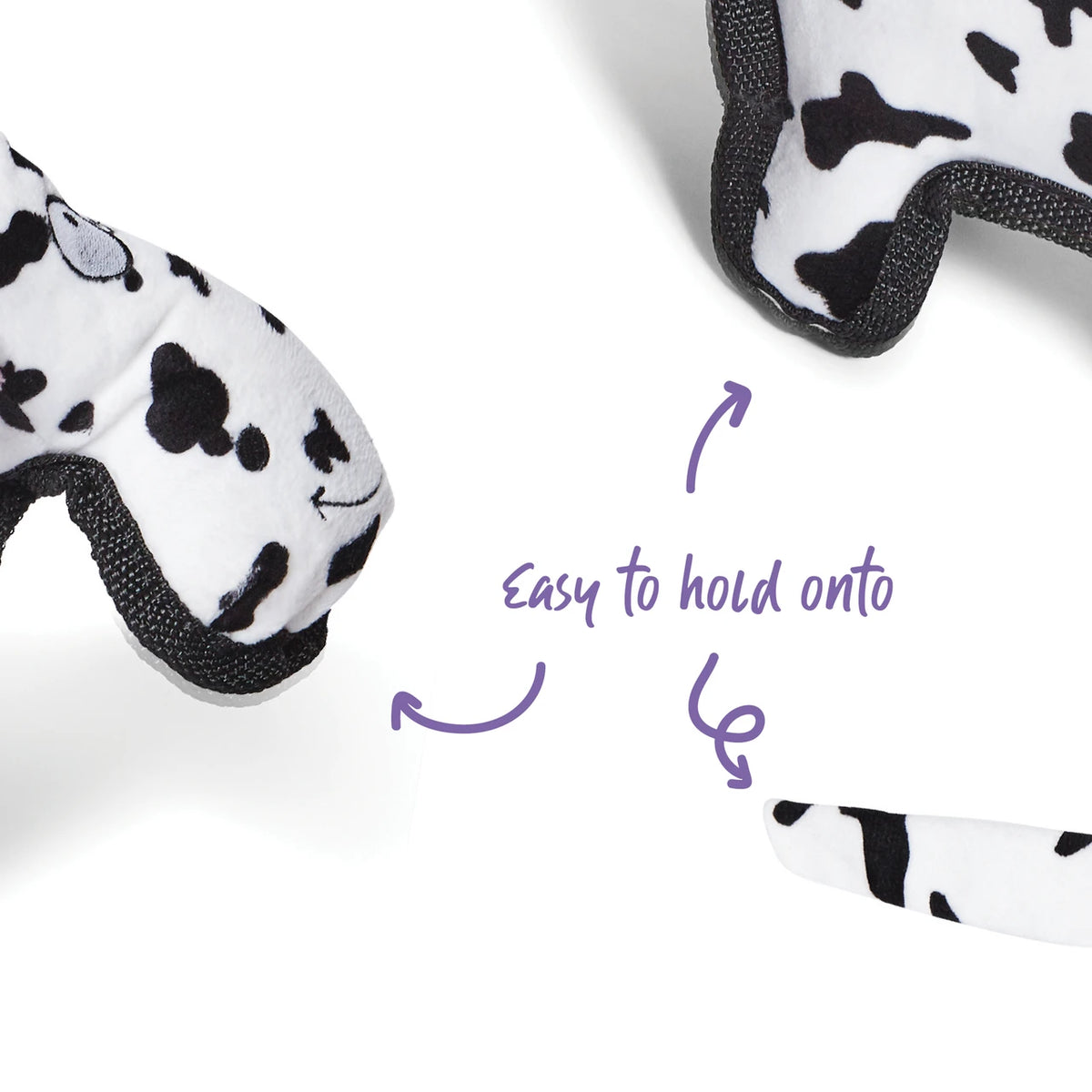 Kazoo Tough Cow Dog Toy