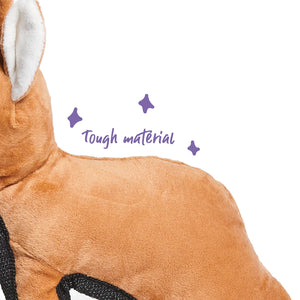 Kazoo Tough Kangaroo Dog Toy