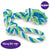 Kazoo Twisted Rope 3 Knot Tug Dog Toy