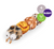 Kazoo Velcro Worm Cat Toy