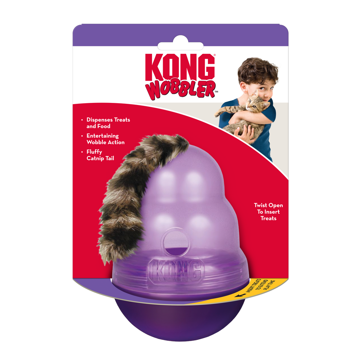 KONG Cat Wobbler Cat Toy