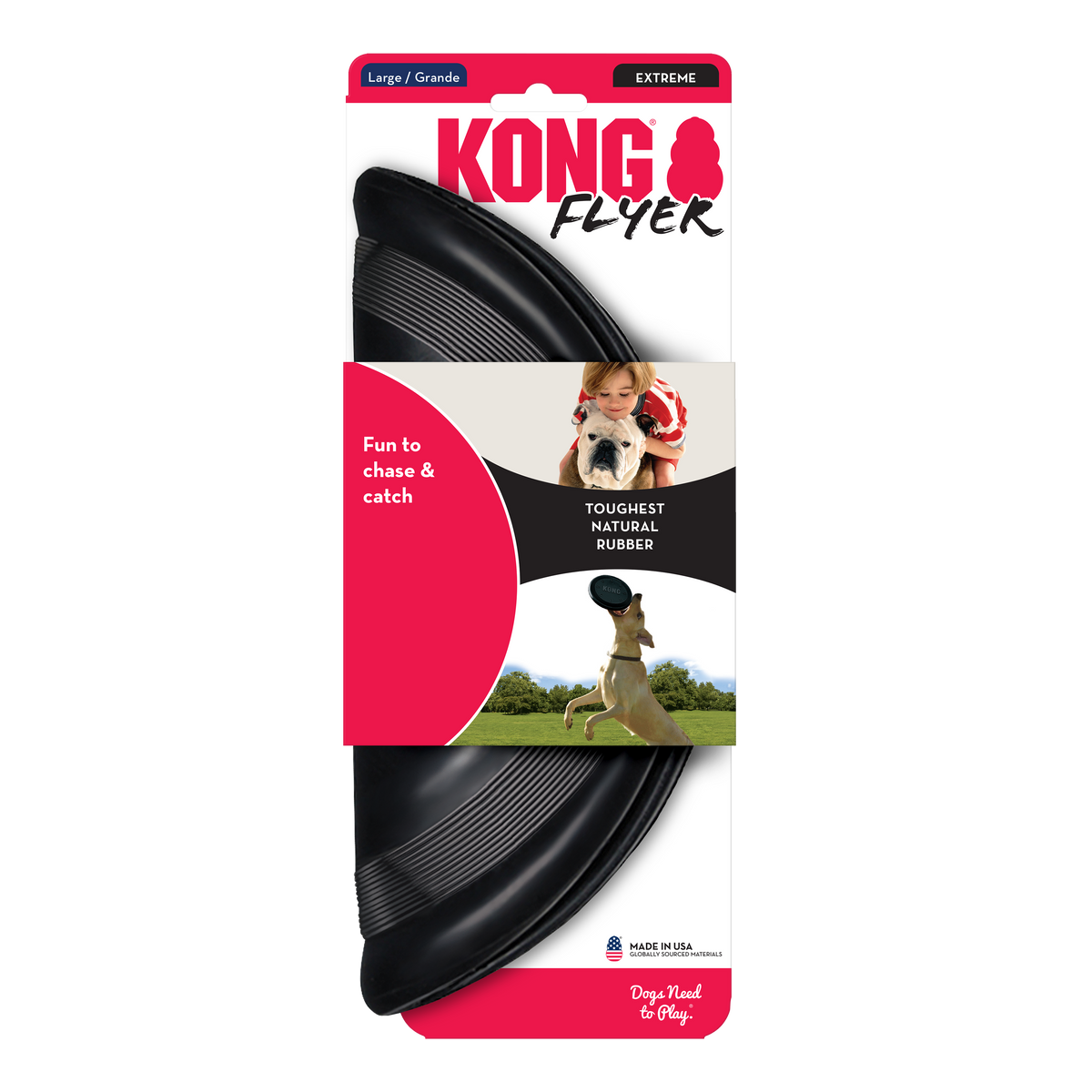 KONG Flyer Frisbee Extreme Dog Toy
