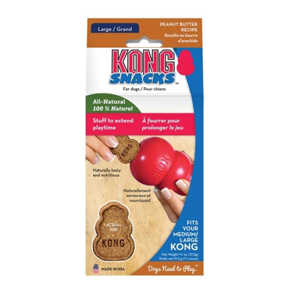 KONG Snacks Peanut Butter Large Dog Treats
