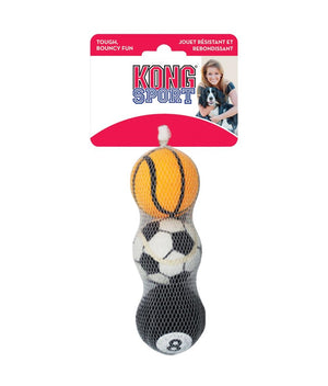 KONG Sports Balls 3pk Dog Toy