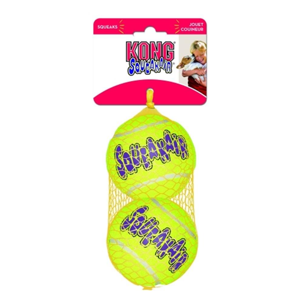 KONG AirDog Squeaker Balls Dog Toy - 2pk