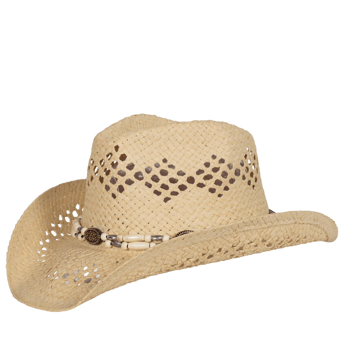 Just Country Womens Woven Straw Cowboy Hat