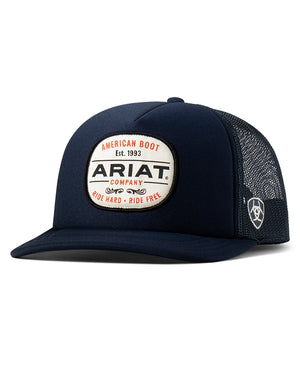 Ariat Mens American Boot Co. Foam Patch Mesh Cap